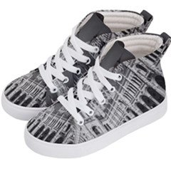 Architecture Parliament Landmark Kid s Hi-top Skate Sneakers by BangZart