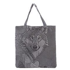 Wolf Forest Animals Grocery Tote Bag