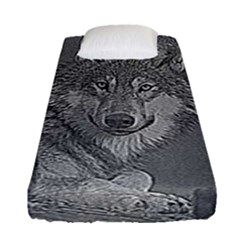 Wolf Forest Animals Fitted Sheet (Single Size)