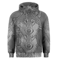 Wolf Forest Animals Men s Pullover Hoodie