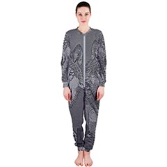 Wolf Forest Animals Onepiece Jumpsuit (ladies)  by BangZart