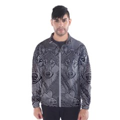 Wolf Forest Animals Wind Breaker (men)