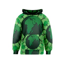 Earth Forest Forestry Lush Green Kids  Pullover Hoodie