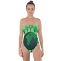 Earth Forest Forestry Lush Green Tie Back One Piece Swimsuit View1
