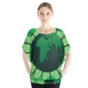 Earth Forest Forestry Lush Green Blouse View1