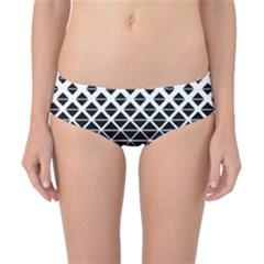 Triangle Pattern Background Classic Bikini Bottoms by BangZart