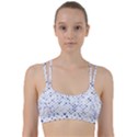 Star Curved Background Blue Line Them Up Sports Bra View1