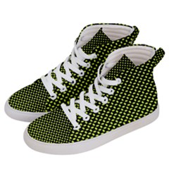 Pattern Halftone Background Dot Women s Hi-top Skate Sneakers by BangZart