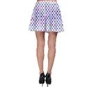 Star Curved Background Geometric Skater Skirt View2