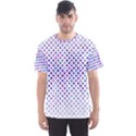 Star Curved Background Geometric Men s Sports Mesh Tee View1