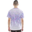 Star Curved Background Geometric Men s Sports Mesh Tee View2