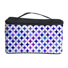 Star Curved Background Geometric Cosmetic Storage Case by BangZart