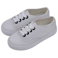 Pattern Background Monochrome Kids  Classic Low Top Sneakers
