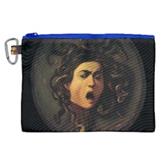Medusa Canvas Cosmetic Bag (xl) by Valentinaart