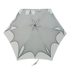 Star Grid Curved Curved Star Woven Mini Folding Umbrellas by BangZart