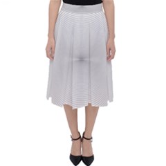 Background Line Motion Curve Folding Skater Skirt