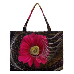 Fantasy Flower Fractal Blossom Medium Tote Bag