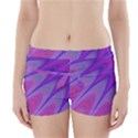 Purple Star Sun Sunshine Fractal Boyleg Bikini Wrap Bottoms View1