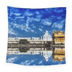 India Punjab Amritsar Sikh Square Tapestry (large)