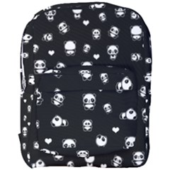 Panda Pattern Full Print Backpack by Valentinaart