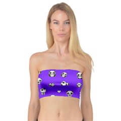 Panda Pattern Bandeau Top by Valentinaart