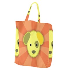 Adoption Animal Bark Boarding Giant Grocery Zipper Tote