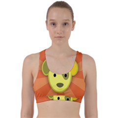 Adoption Animal Bark Boarding Back Weave Sports Bra