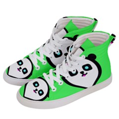 Panda Bear Women s Hi-top Skate Sneakers by Celenk