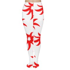 Star Figure Form Pattern Structure Women s Tights