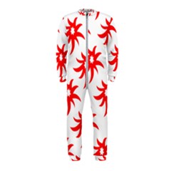 Star Figure Form Pattern Structure Onepiece Jumpsuit (kids)