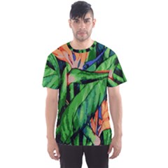 Flowers Art Beautiful Men s Sports Mesh Tee