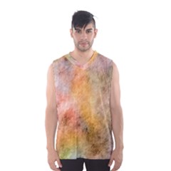 Texture Pattern Background Marbled Men s Basketball Tank Top by Celenk