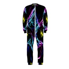 Abstract Art Color Design Lines Onepiece Jumpsuit (kids)