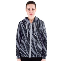 Fractal Mathematics Abstract Women s Zipper Hoodie