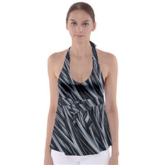 Fractal Mathematics Abstract Babydoll Tankini Top