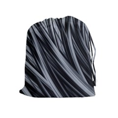 Fractal Mathematics Abstract Drawstring Pouches (Extra Large)