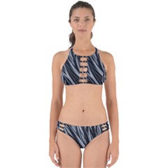 Fractal Mathematics Abstract Perfectly Cut Out Bikini Set