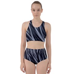 Fractal Mathematics Abstract Racer Back Bikini Set