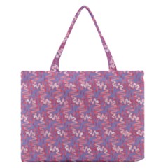 Pattern Abstract Squiggles Gliftex Zipper Medium Tote Bag by Celenk