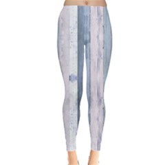 Plank Pattern Image Organization Leggings  by Celenk