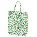 Leaves True Leaves Autumn Green Giant Grocery Zipper Tote View2