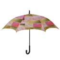 collage gold and pink Hook Handle Umbrellas (Medium) View3