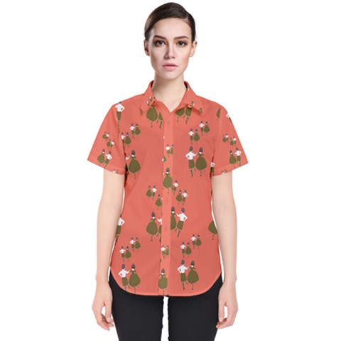 Dance Women s Short Sleeve Shirt by Celenk