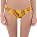 Hot Dog Seamless Pattern Reversible Hipster Bikini Bottoms View3