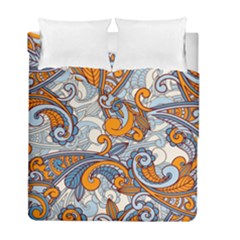 Paisley Pattern Duvet Cover Double Side (full/ Double Size) by Celenk