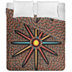 Star Duvet Cover Double Side (california King Size) by linceazul