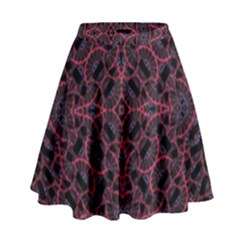 Modern Ornate Pattern High Waist Skirt by dflcprints