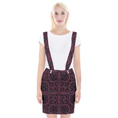 Modern Ornate Pattern Braces Suspender Skirt by dflcprints