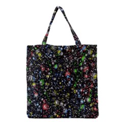 Universe Star Planet All Colorful Grocery Tote Bag