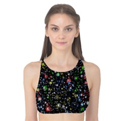 Universe Star Planet All Colorful Tank Bikini Top by Celenk
